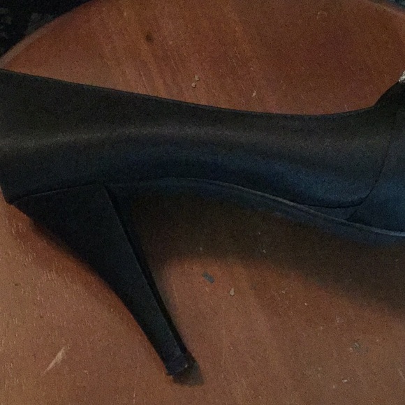 Black David Bridal Size 8 1/2 - Picture 5 of 6